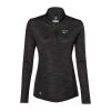 Women's Lightweight Mélange Quarter-Zip Pullover Thumbnail